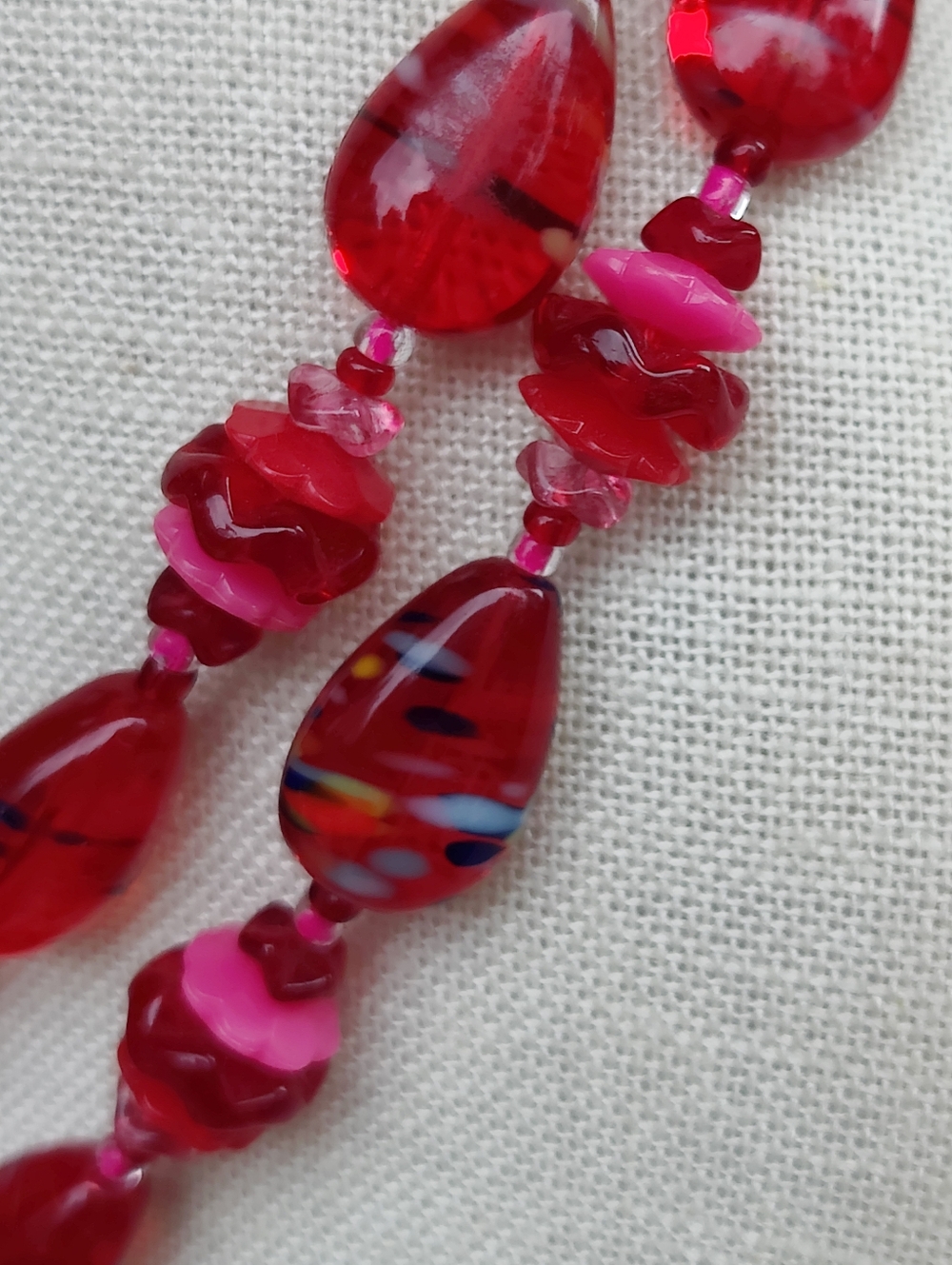 Vintage Murano Glass Necklace - Picture 6 of 9